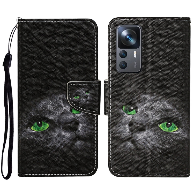 Colored Drawing Pattern Leather Phone Case