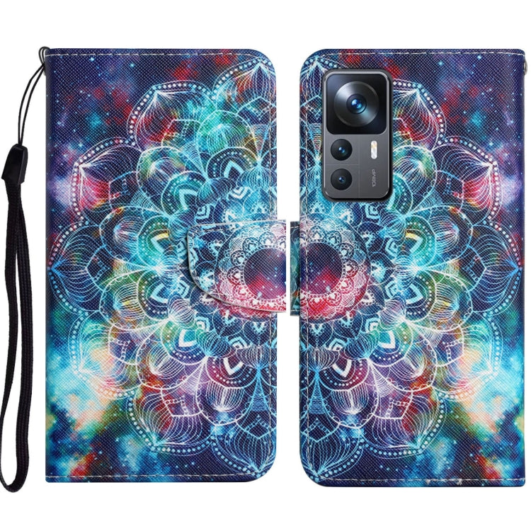 Colored Drawing Pattern Leather Phone Case