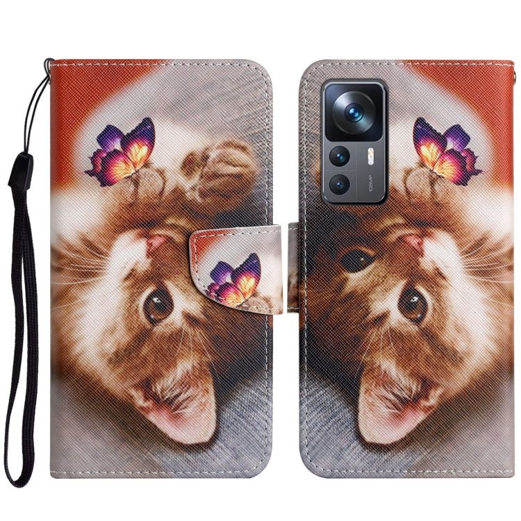 Colored Drawing Pattern Leather Phone Case