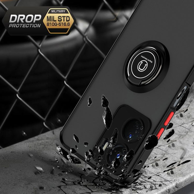 Q Shadow 1 Series TPU + PC Phone Case with Ring