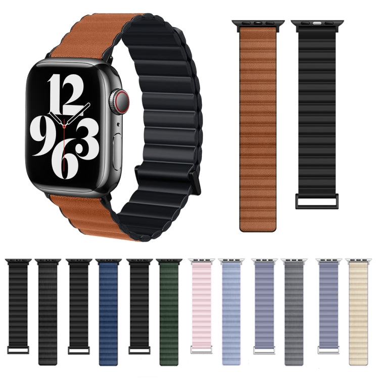 TPU Magnetic Watch Band, For Apple Watch Ultra 49mm / Series 8&amp;7 45mm / SE 2&amp;6&amp;SE&amp;5&amp;4 44mm / 3&amp;2&amp;1 42mm, For Apple Watch Series 8&amp;7 41mm / SE 2&amp;6&amp;SE&amp;5&amp;4 40mm / 3&amp;2&amp;1 38mm