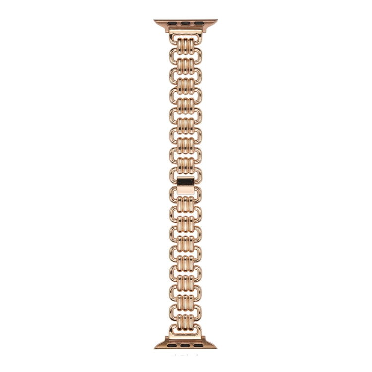 U-chain Metal Watch Band, For Apple Watch Ultra 49mm / Series 8&amp;7 45mm / SE 2&amp;6&amp;SE&amp;5&amp;4 44mm / 3&amp;2&amp;1 42mm, For Apple Watch Series 8&amp;7 41mm / SE 2&amp;6&amp;SE&amp;5&amp;4 40mm / 3&amp;2&amp;1 38mm