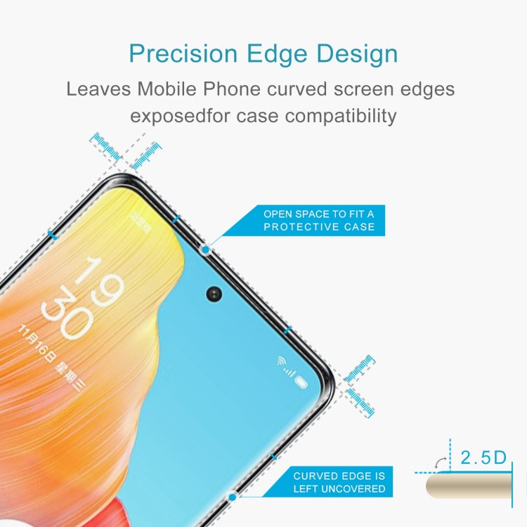 0.26mm 9H 2.5D Tempered Glass Film, For OPPO A1 Pro / Reno8 T 5G (1 PC), For Xiaomi Redmi 11A (1 PC)