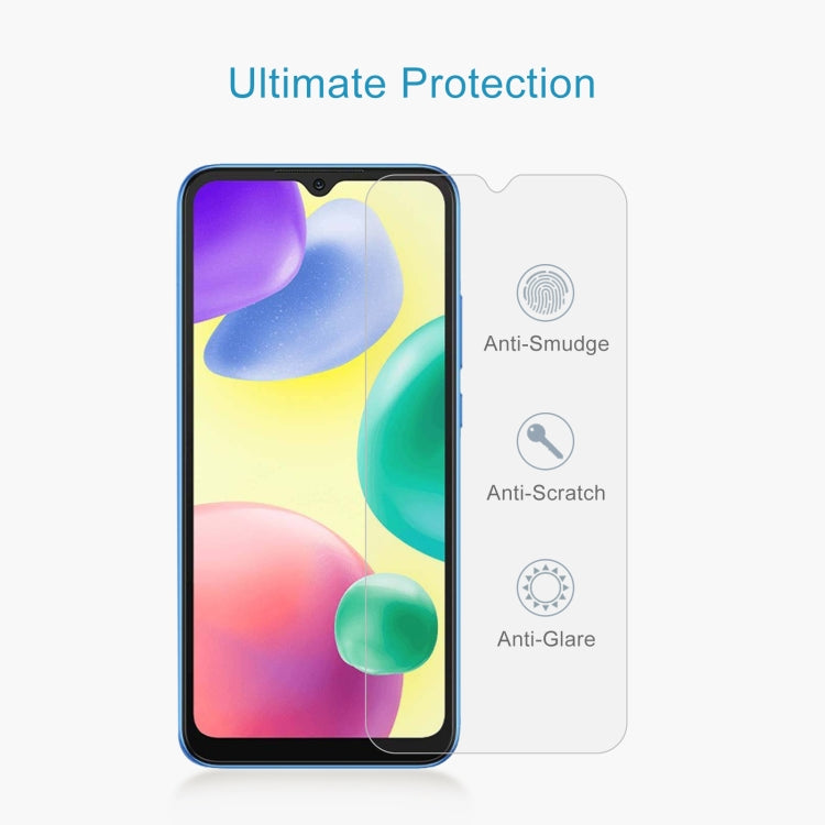 50pcs 0.26mm 9H 2.5D Tempered Glass Film