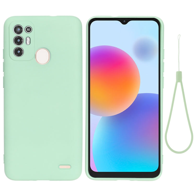 Solid Color Liquid Silicone Dropproof Full Coverage Protective Case