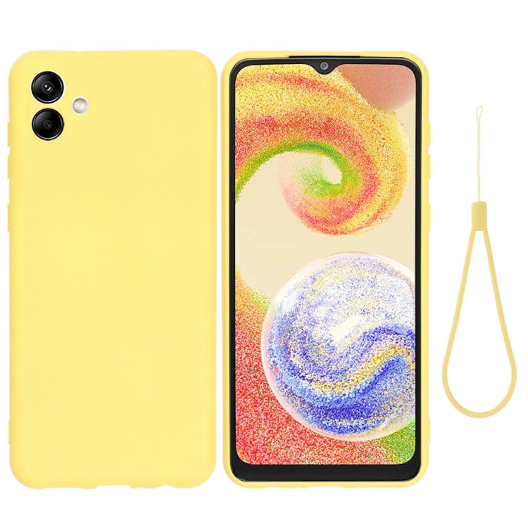 Solid Color Liquid Silicone Dropproof Full Coverage Protective Case, For Samsung Galaxy A04, For Samsung Galaxy M13 5G, For Xiaomi Poco M5 4G / Redmi 11 Prime 4G