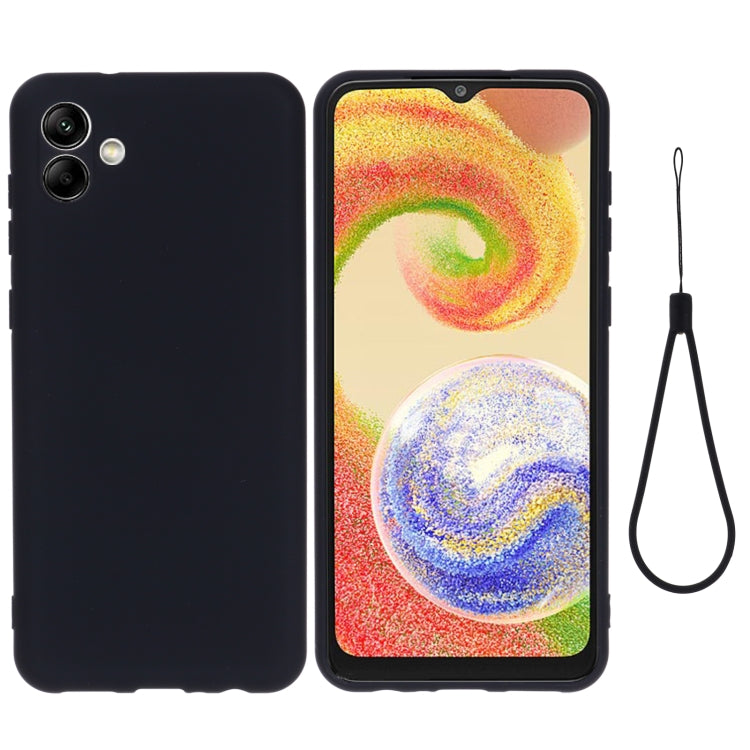 Solid Color Liquid Silicone Dropproof Full Coverage Protective Case, For Samsung Galaxy A04, For Samsung Galaxy M13 5G, For Xiaomi Poco M5 4G / Redmi 11 Prime 4G