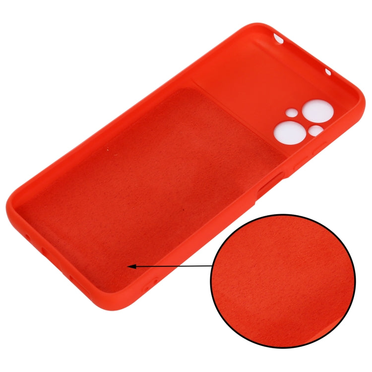 Solid Color Liquid Silicone Dropproof Full Coverage Protective Case, For Xiaomi Poco M5 4G / Redmi 11 Prime 4G