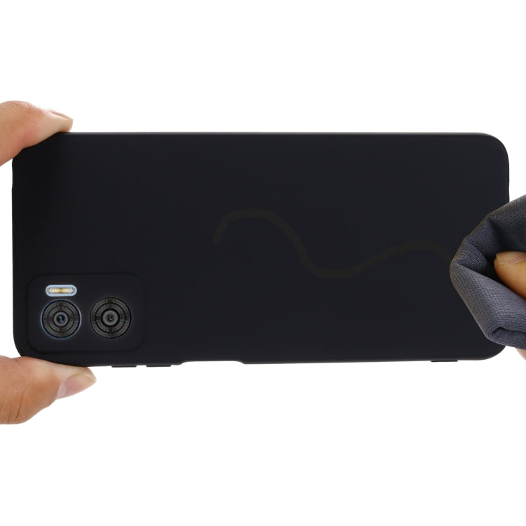 Pure Color Liquid Silicone Shockproof Phone Case