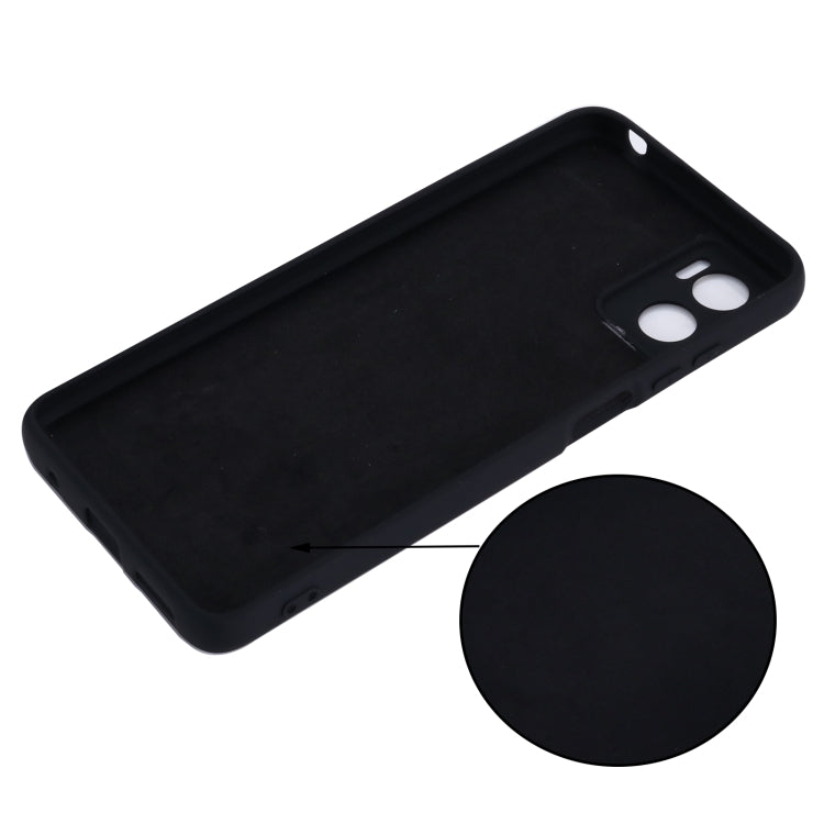 Pure Color Liquid Silicone Shockproof Phone Case
