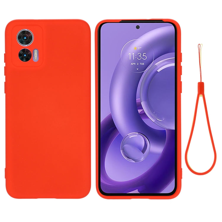 Pure Color Liquid Silicone Shockproof Phone Case, For Motorola Moto E22, For Motorola Edge 30 Fusion / S30 Pro, For Motorola Edge 30 Neo, For Motorola Edge 30 Ultra, For OPPO Reno8 Pro 5G Global, For Xiaomi Redmi A1