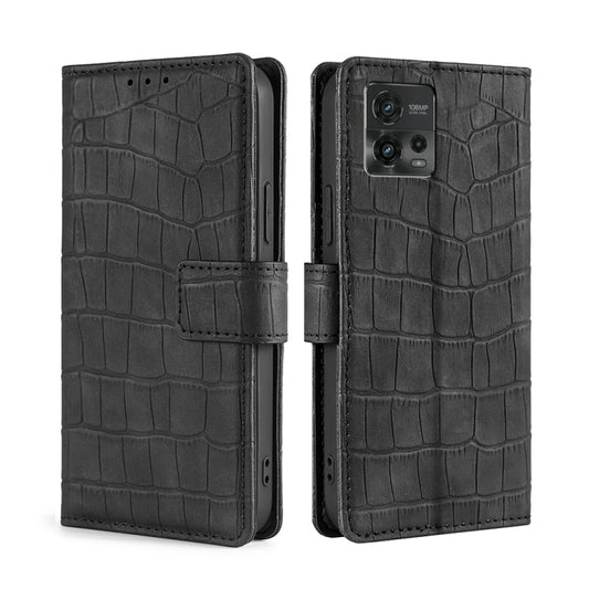 Skin Feel Crocodile Magnetic Clasp Leather Phone Case, For Motorola Moto G72 4G, For vivo V25 Pro 5G, For Xiaomi Redmi Note 12 China, For Xiaomi Redmi Note 12 Pro 5G China, For Xiaomi Redmi Note 12 Pro+ China, For Xiaomi Redmi A1+ 4G