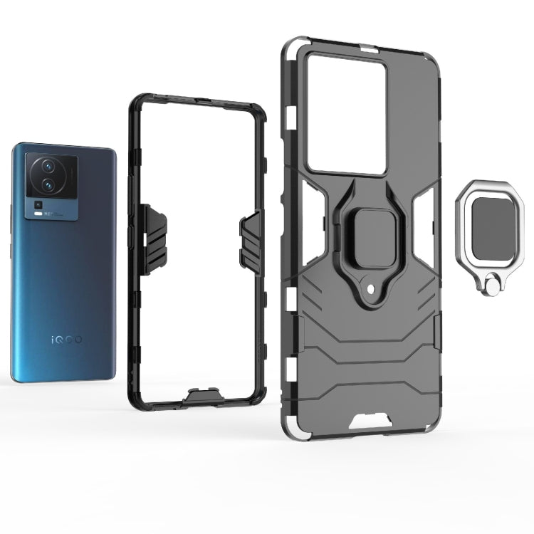 PC + TPU Shockproof Protective Phone Case with Magnetic Ring Holder, For vivo iQOO Neo7, For Xiaomi Redmi Note 12 China, For Xiaomi Redmi Note 12 Pro 5G China, For Xiaomi Redmi Note 12 Pro+ China