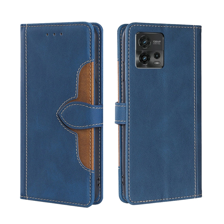 Skin Feel Magnetic Buckle Leather Phone Case