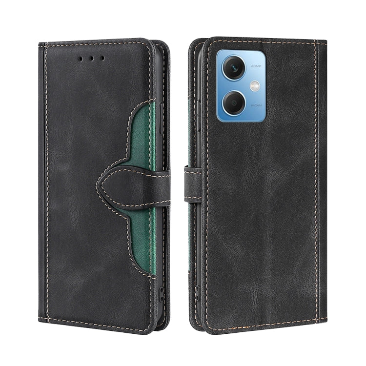 Skin Feel Magnetic Buckle Leather Phone Case