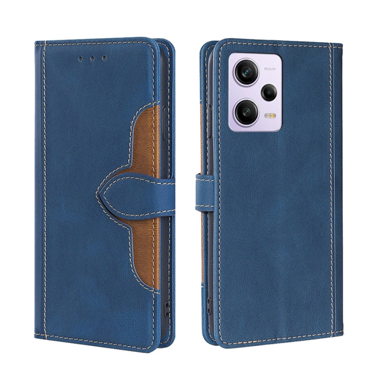 Skin Feel Magnetic Buckle Leather Phone Case
