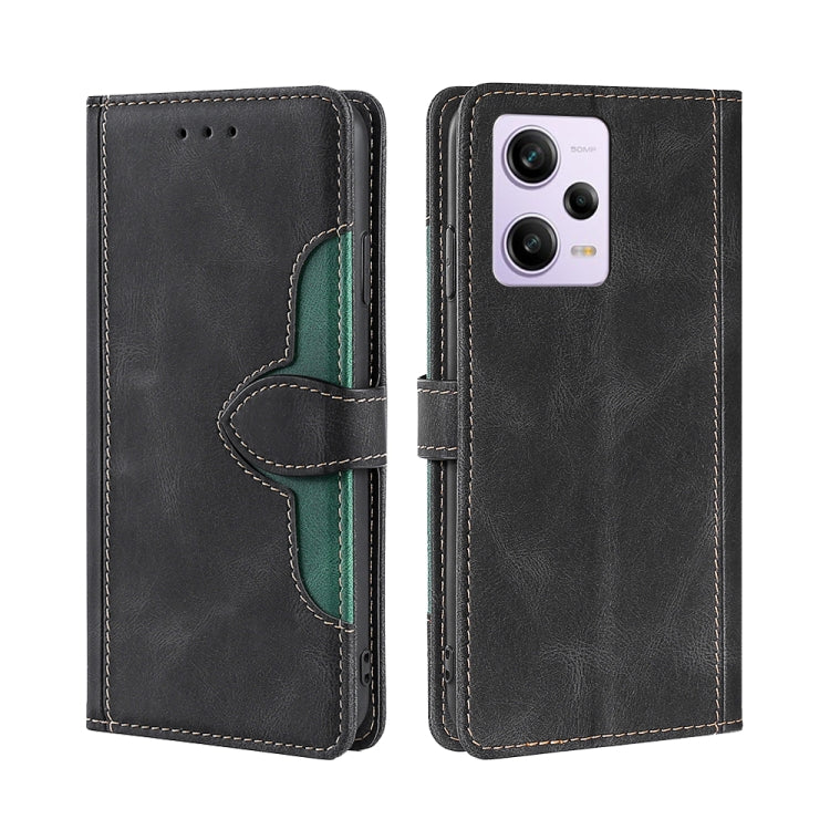 Skin Feel Magnetic Buckle Leather Phone Case