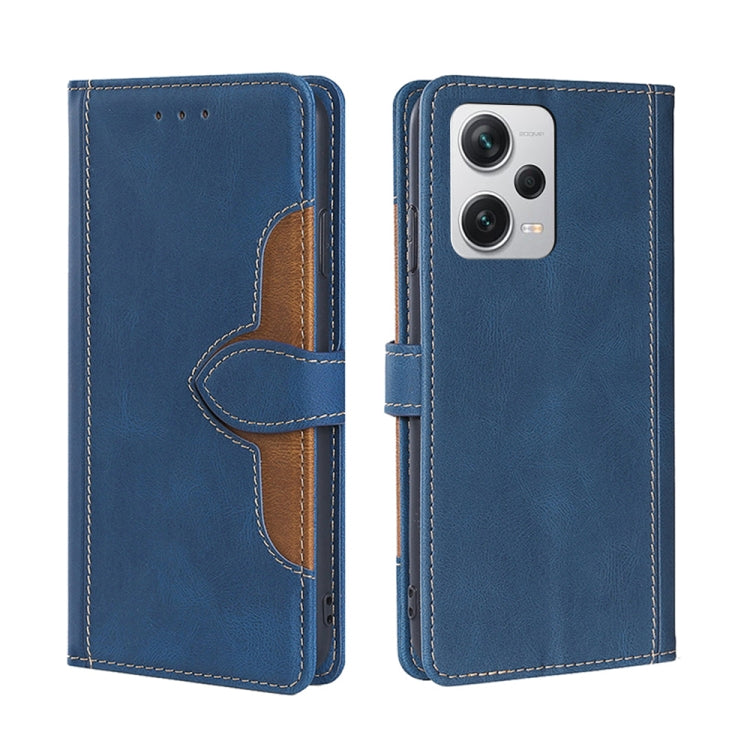 Skin Feel Magnetic Buckle Leather Phone Case, For Motorola Moto G72 4G, For vivo V25 Pro 5G, For Xiaomi Redmi Note 12 China, For Xiaomi Redmi Note 12 Pro 5G China, For Xiaomi Redmi Note 12 Pro+ China, For Xiaomi Redmi A1+ 4G