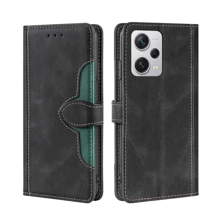 Skin Feel Magnetic Buckle Leather Phone Case