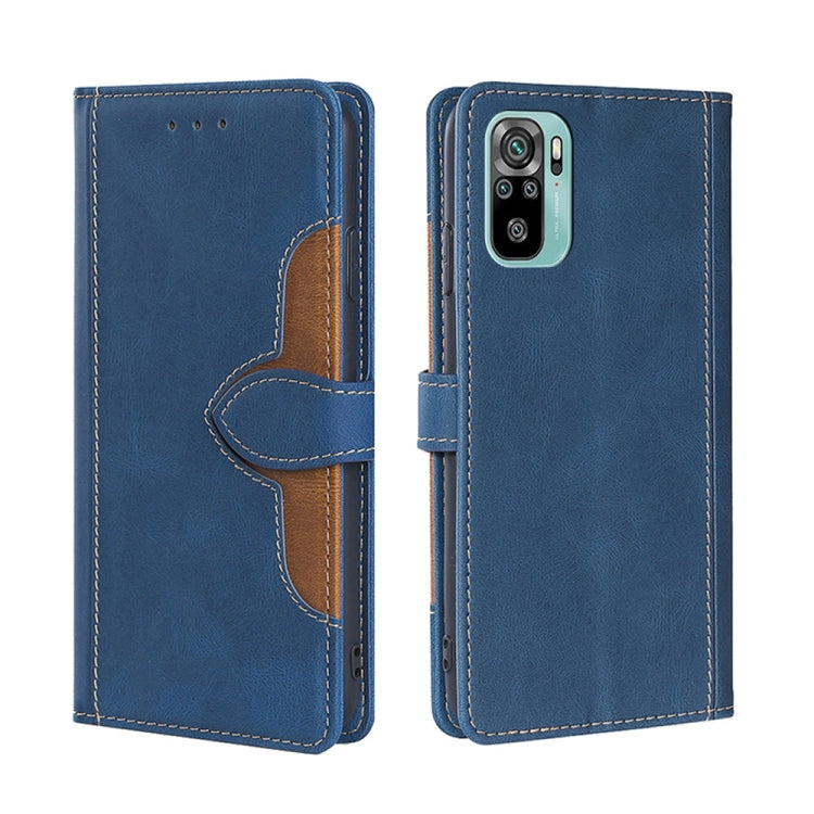 Skin Feel Magnetic Buckle Leather Phone Case