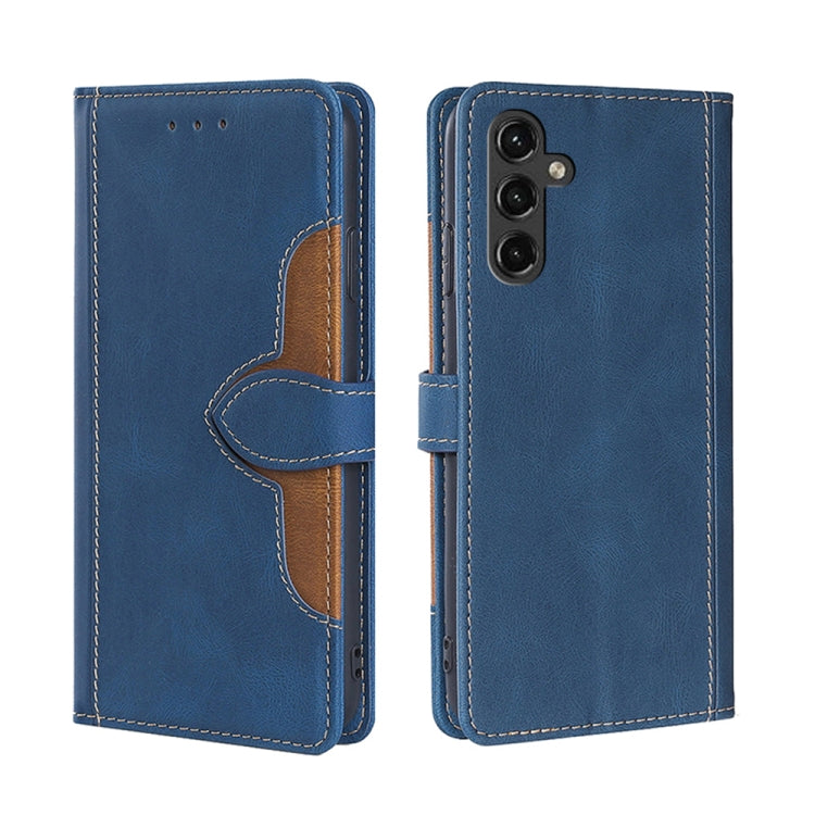 Skin Feel Magnetic Buckle Leather Phone Case