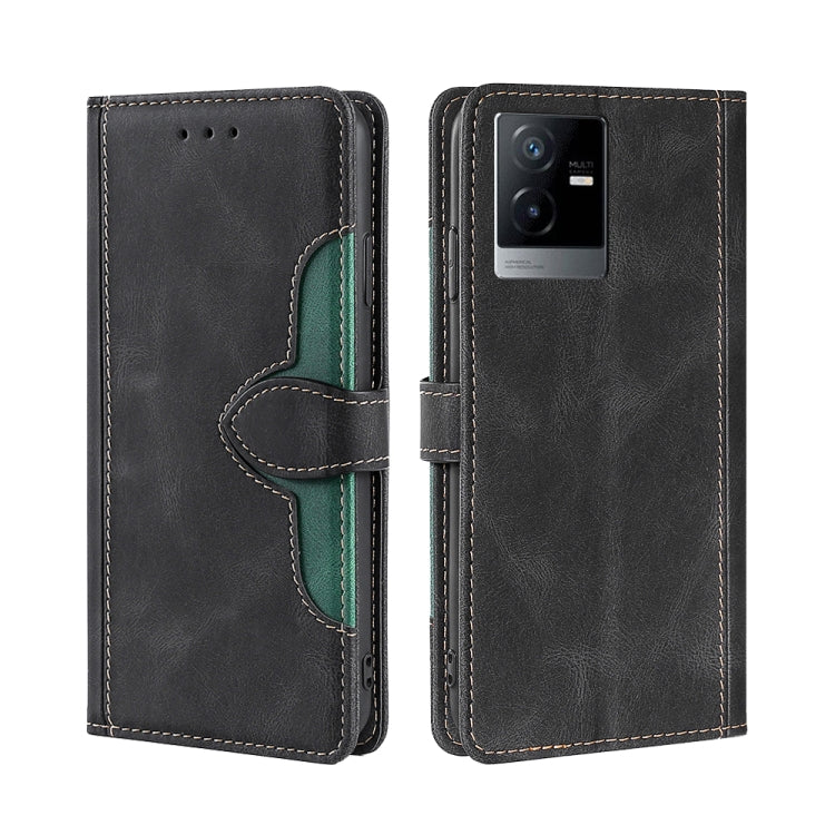 Skin Feel Magnetic Buckle Leather Phone Case
