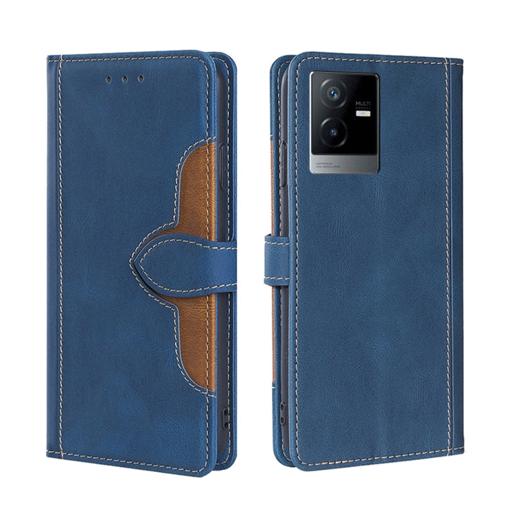 Skin Feel Magnetic Buckle Leather Phone Case