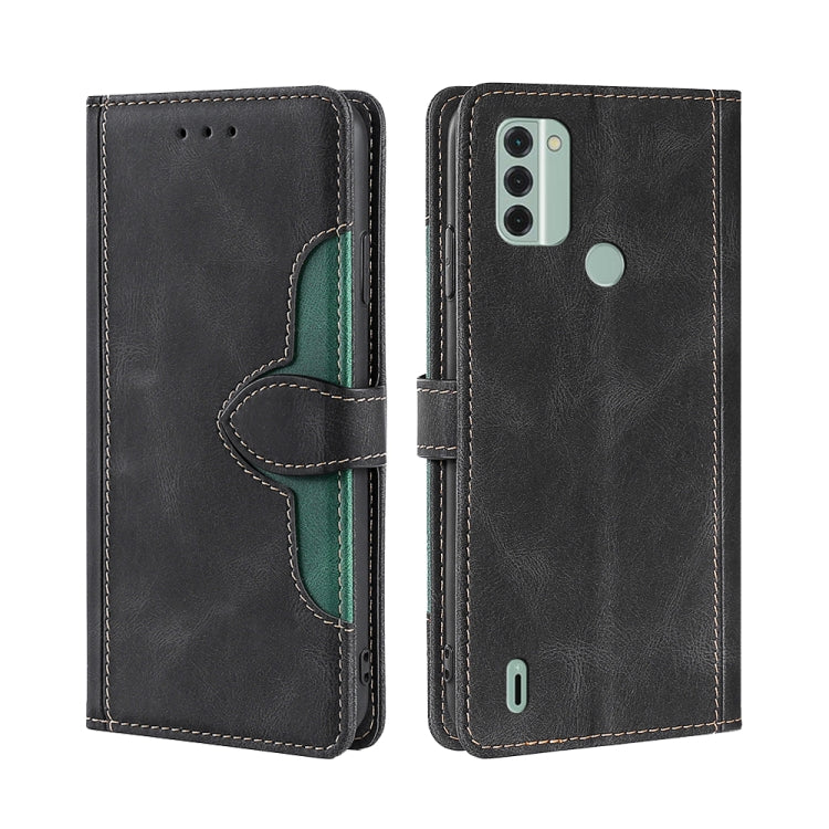 Skin Feel Magnetic Buckle Leather Phone Case