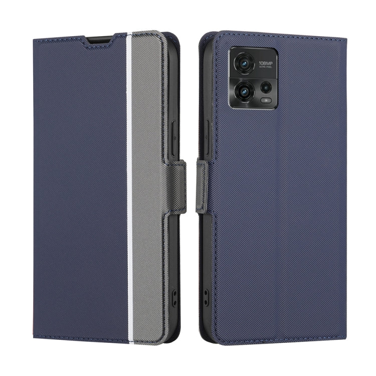 Twill Texture Side Button Leather Phone Case