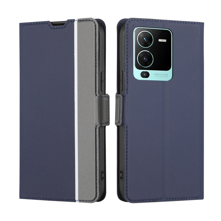 Twill Texture Side Button Leather Phone Case, For Motorola Moto G72 4G, For vivo V25 Pro 5G, For Xiaomi Redmi Note 12 China, For Xiaomi Redmi Note 12 Pro 5G China, For Xiaomi Redmi Note 12 Pro+ China, For Xiaomi Redmi A1+ 4G