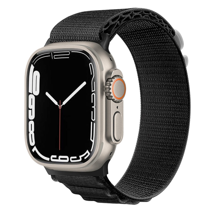 Silver Buckle Nylon Watch Band