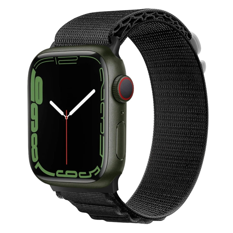 Silver Buckle Nylon Watch Band