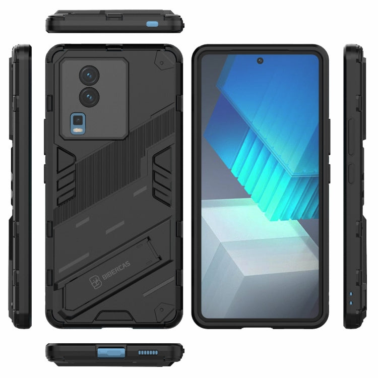 Punk Armor 2 in 1 PC + TPU Phone Case with Invisible Holder, For vivo iQOO Neo7, For Xiaomi Redmi Note 12 China / Note 12 5G India, For Xiaomi Redmi Note 12 Pro 5G China / Note 12 Pro 5G Speed