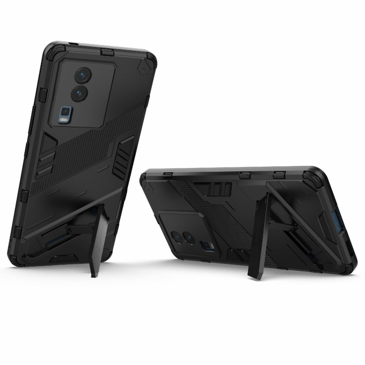Punk Armor 2 in 1 PC + TPU Phone Case with Invisible Holder, For vivo iQOO Neo7, For Xiaomi Redmi Note 12 China / Note 12 5G India, For Xiaomi Redmi Note 12 Pro 5G China / Note 12 Pro 5G Speed