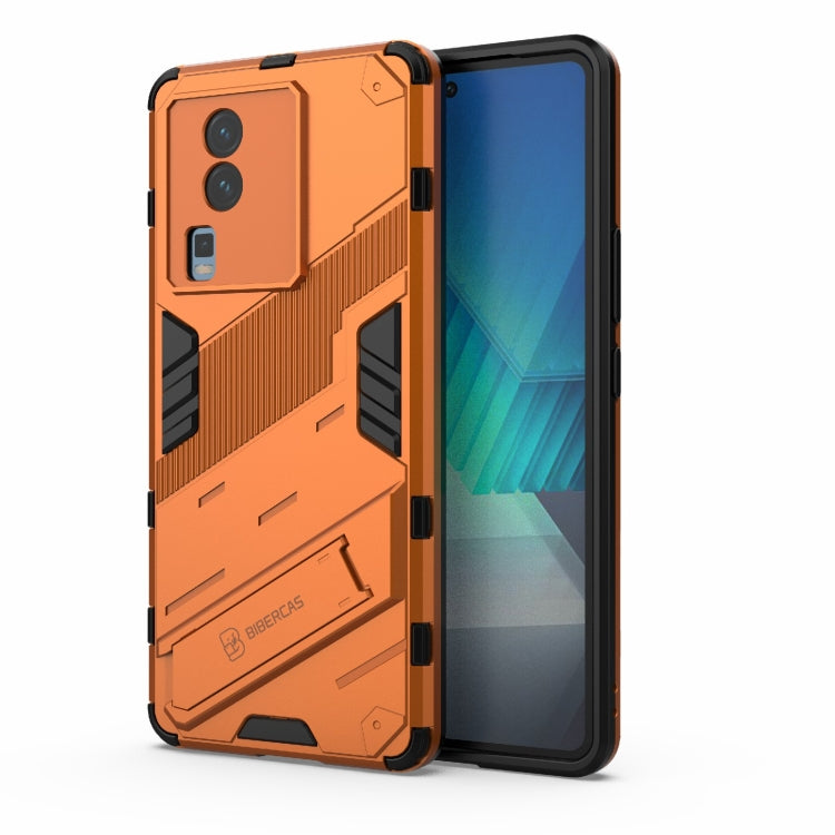 Punk Armor 2 in 1 PC + TPU Phone Case with Invisible Holder, For vivo iQOO Neo7, For Xiaomi Redmi Note 12 China / Note 12 5G India, For Xiaomi Redmi Note 12 Pro 5G China / Note 12 Pro 5G Speed