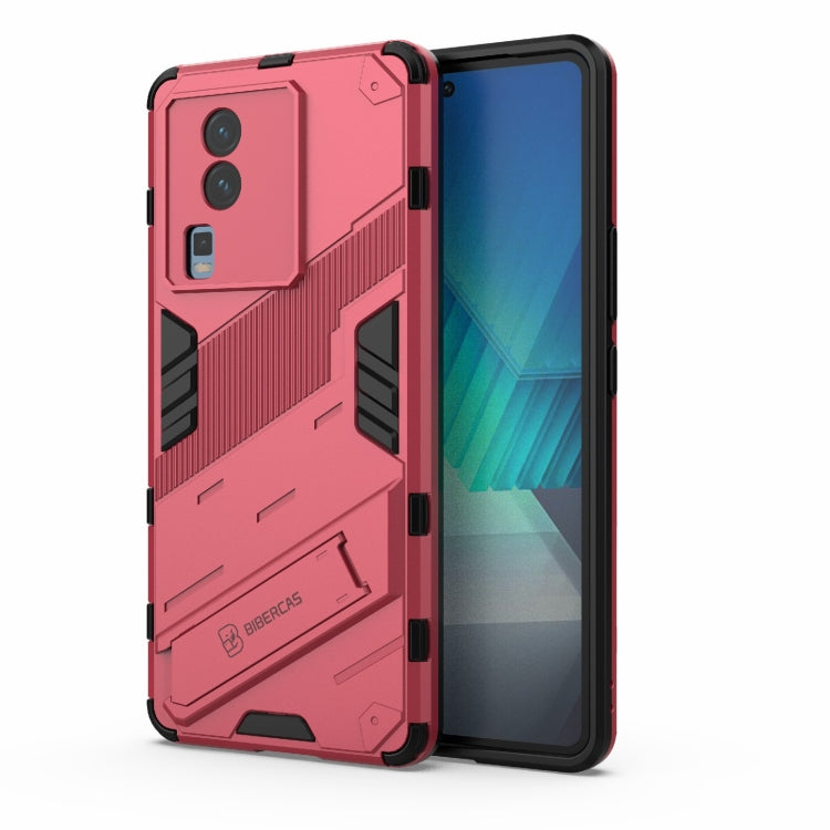 Punk Armor 2 in 1 PC + TPU Phone Case with Invisible Holder, For vivo iQOO Neo7, For Xiaomi Redmi Note 12 China / Note 12 5G India, For Xiaomi Redmi Note 12 Pro 5G China / Note 12 Pro 5G Speed, For Xiaomi Redmi Note 12 Pro+ China