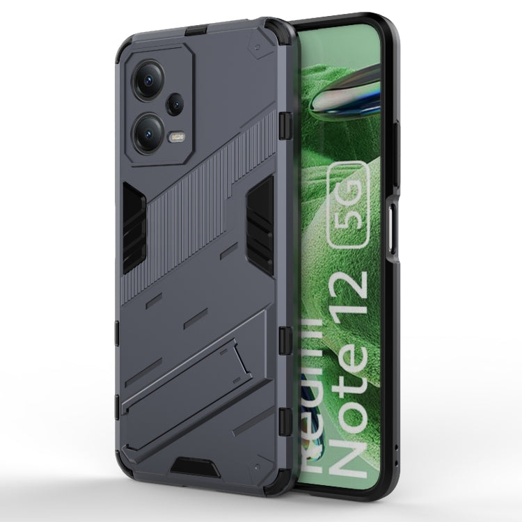 Punk Armor 2 in 1 PC + TPU Phone Case with Invisible Holder, For vivo iQOO Neo7, For Xiaomi Redmi Note 12 China / Note 12 5G India, For Xiaomi Redmi Note 12 Pro 5G China / Note 12 Pro 5G Speed