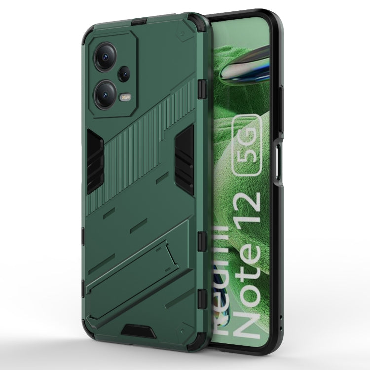 Punk Armor 2 in 1 PC + TPU Phone Case with Invisible Holder, For vivo iQOO Neo7, For Xiaomi Redmi Note 12 China / Note 12 5G India, For Xiaomi Redmi Note 12 Pro 5G China / Note 12 Pro 5G Speed