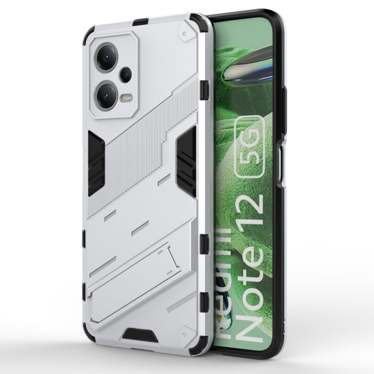 Punk Armor 2 in 1 PC + TPU Phone Case with Invisible Holder, For vivo iQOO Neo7, For Xiaomi Redmi Note 12 China / Note 12 5G India, For Xiaomi Redmi Note 12 Pro 5G China / Note 12 Pro 5G Speed