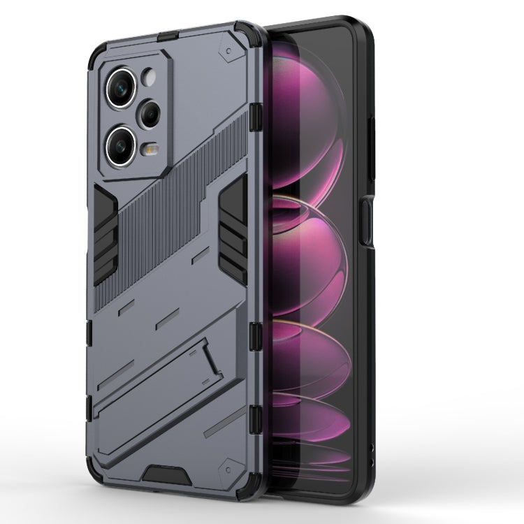 Punk Armor 2 in 1 PC + TPU Phone Case with Invisible Holder, For vivo iQOO Neo7, For Xiaomi Redmi Note 12 China / Note 12 5G India, For Xiaomi Redmi Note 12 Pro 5G China / Note 12 Pro 5G Speed