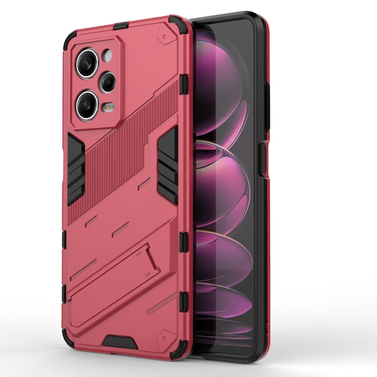Punk Armor 2 in 1 PC + TPU Phone Case with Invisible Holder, For vivo iQOO Neo7, For Xiaomi Redmi Note 12 China / Note 12 5G India, For Xiaomi Redmi Note 12 Pro 5G China / Note 12 Pro 5G Speed