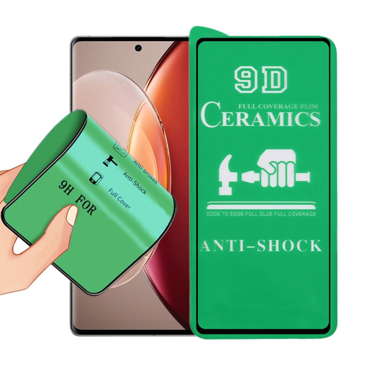 9D Full Screen Full Glue Ceramic Film, For vivo X90 / X90 Pro / X90 Pro+ (1 PC)