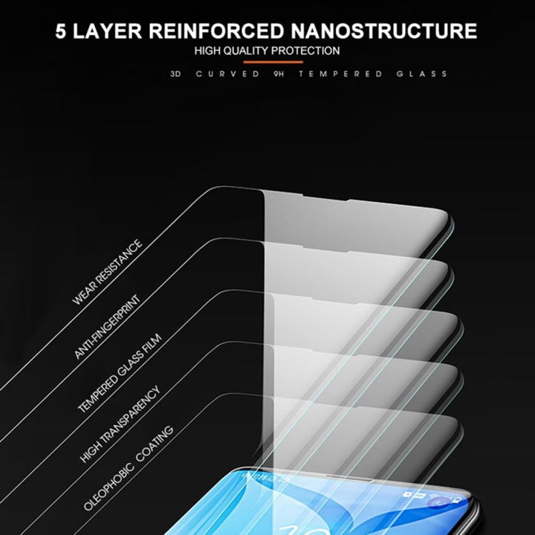 UV Liquid Curved Full Glue Screen Protector, For vivo X90 / X90 Pro / X90 Pro+