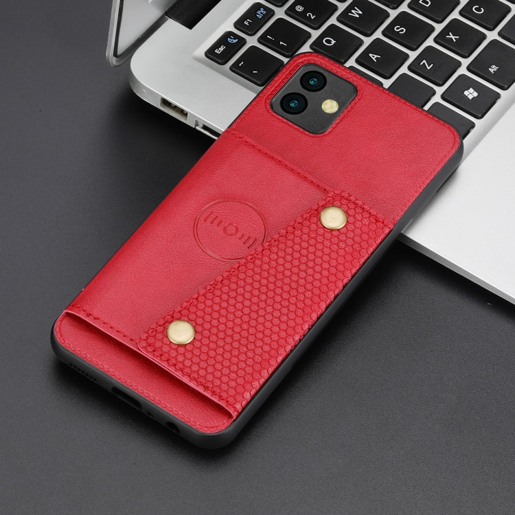 Double Buckle Card Slots Magnetic Phone Case