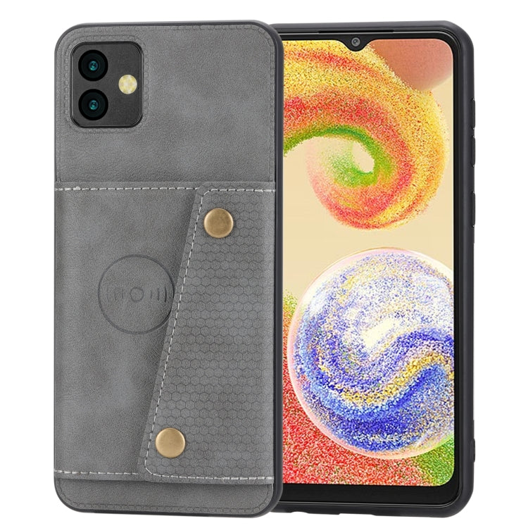 Double Buckle Card Slots Magnetic Phone Case