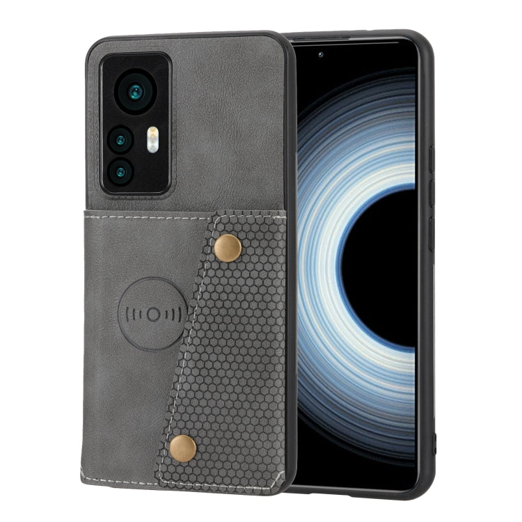 Double Buckle Card Slots Magnetic Phone Case