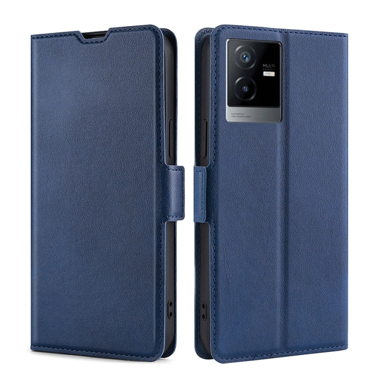 Ultra-thin Voltage Side Buckle Horizontal Flip Leather Phone Case, For vivo iQOO Neo7, For Realme 9i 5G Global/10 5G, For vivo T2x 5G/Y73t/iQOO Z6x, For Huawei nova Y61, For Honor Play 40 Plus, For Nokia X30 5G, For ZTE Blade A52 Lite