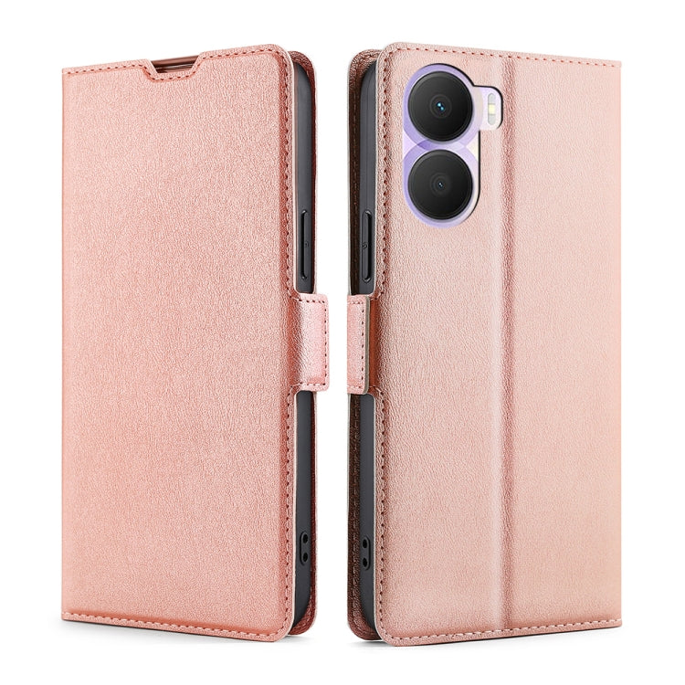 Ultra-thin Voltage Side Buckle Horizontal Flip Leather Phone Case, For vivo iQOO Neo7, For Realme 9i 5G Global/10 5G, For vivo T2x 5G/Y73t/iQOO Z6x, For Huawei nova Y61, For Honor Play 40 Plus, For Nokia X30 5G, For ZTE Blade A52 Lite