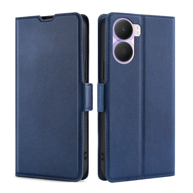 Ultra-thin Voltage Side Buckle Horizontal Flip Leather Phone Case, For vivo iQOO Neo7, For Realme 9i 5G Global/10 5G, For vivo T2x 5G/Y73t/iQOO Z6x, For Huawei nova Y61, For Honor Play 40 Plus, For Nokia X30 5G, For ZTE Blade A52 Lite