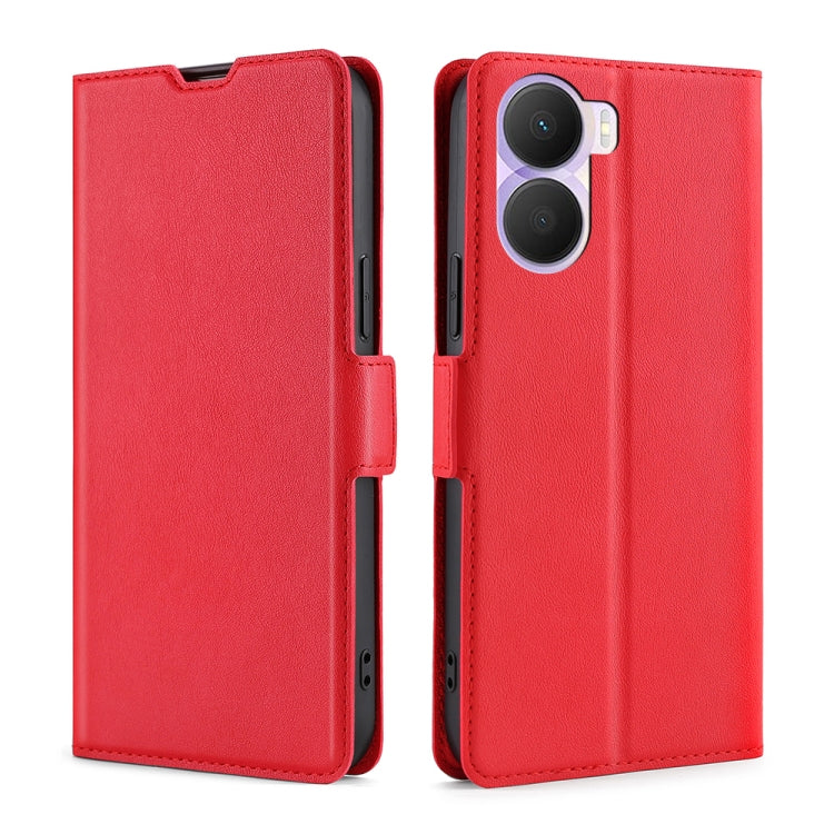 Ultra-thin Voltage Side Buckle Horizontal Flip Leather Phone Case, For vivo iQOO Neo7, For Realme 9i 5G Global/10 5G, For vivo T2x 5G/Y73t/iQOO Z6x, For Huawei nova Y61, For Honor Play 40 Plus, For Nokia X30 5G, For ZTE Blade A52 Lite